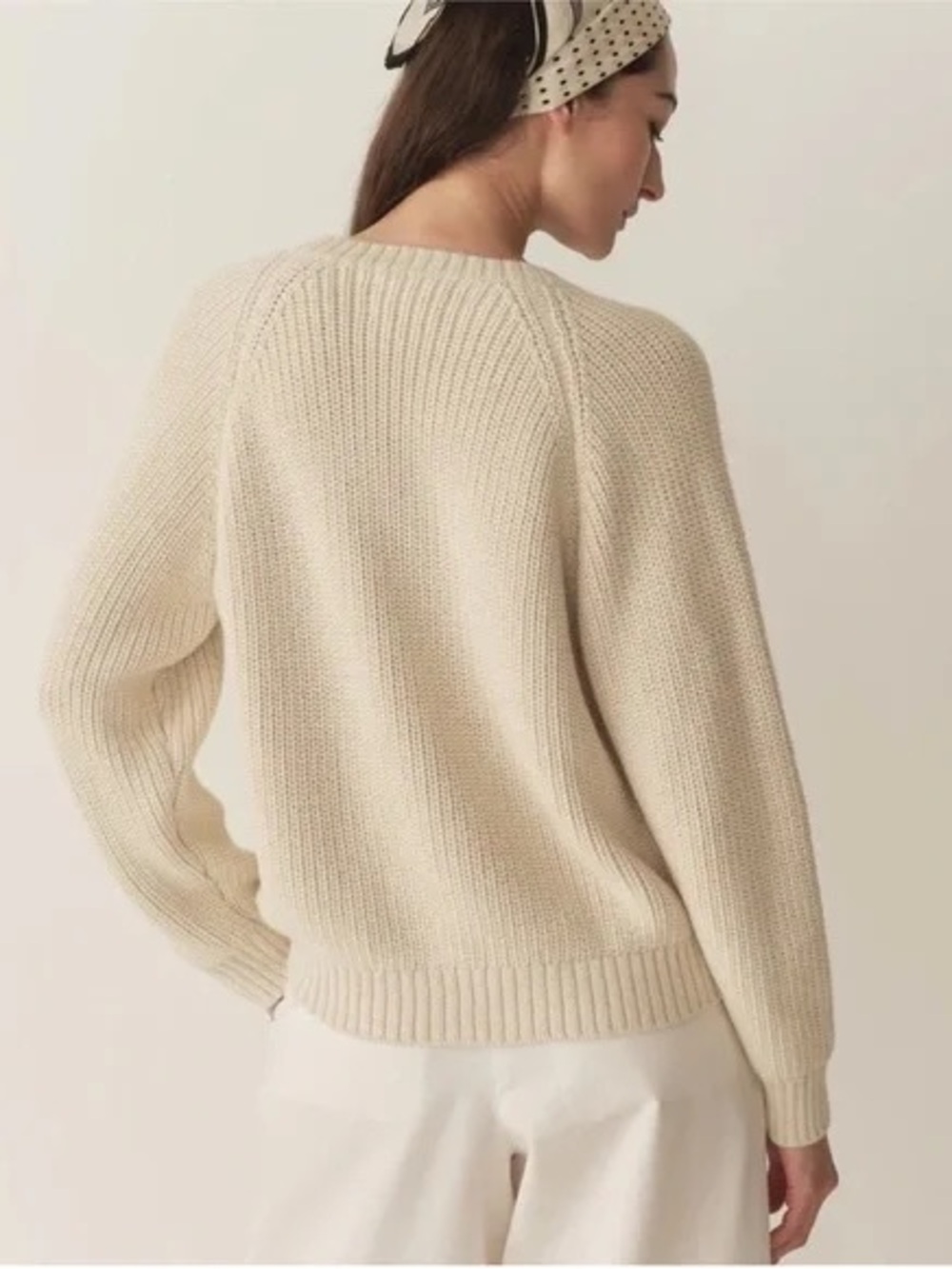 Doen Emmons Sweater In Cream Size S - Picture 2 of 7